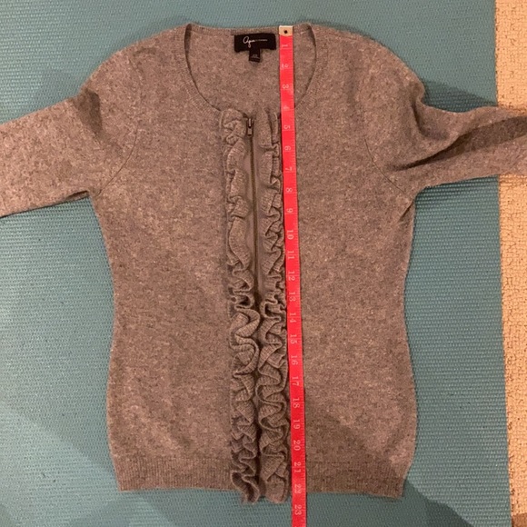 Aqua Cashmere zip up cardigan - Picture 5 of 6